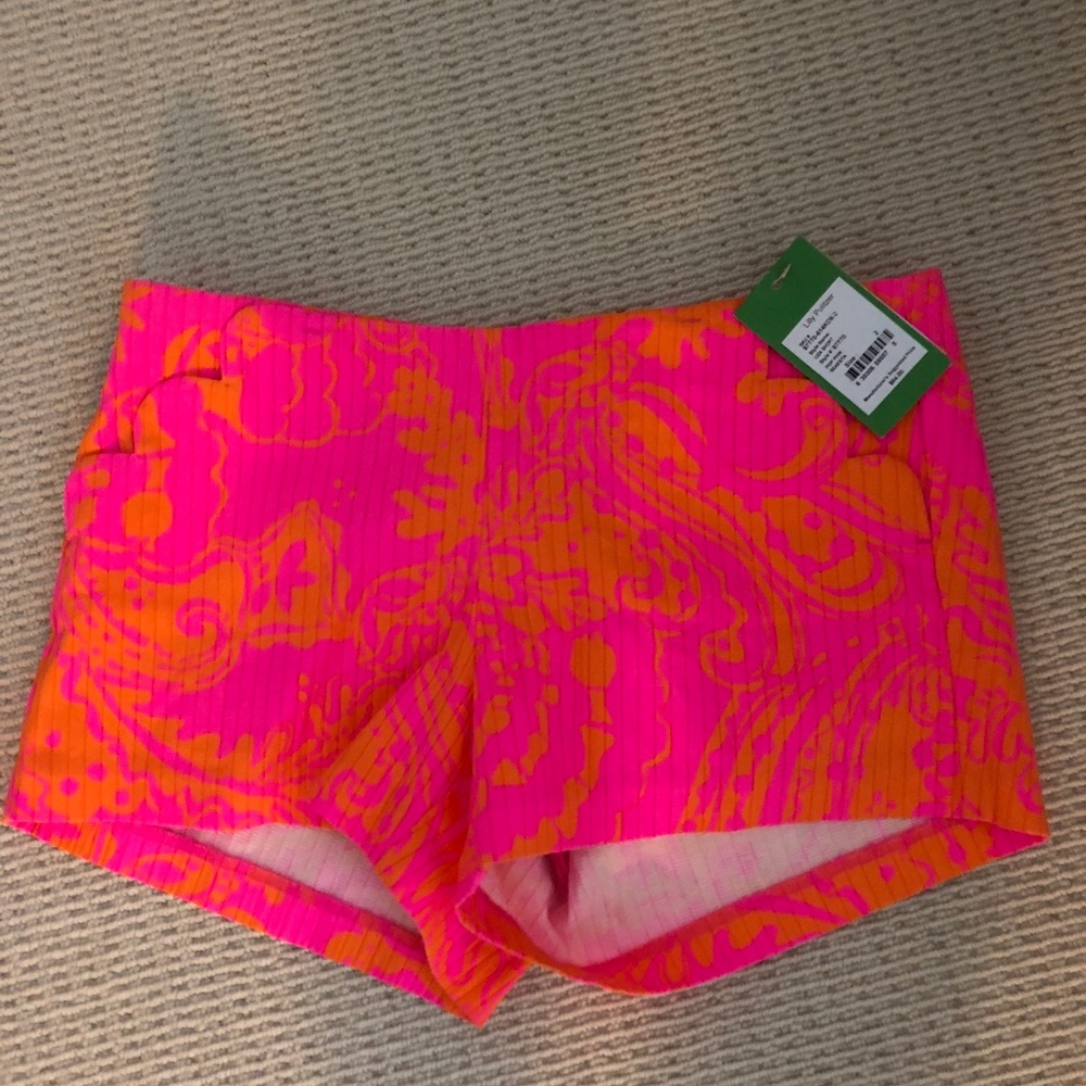 Lilly Pulitzer neon shorts